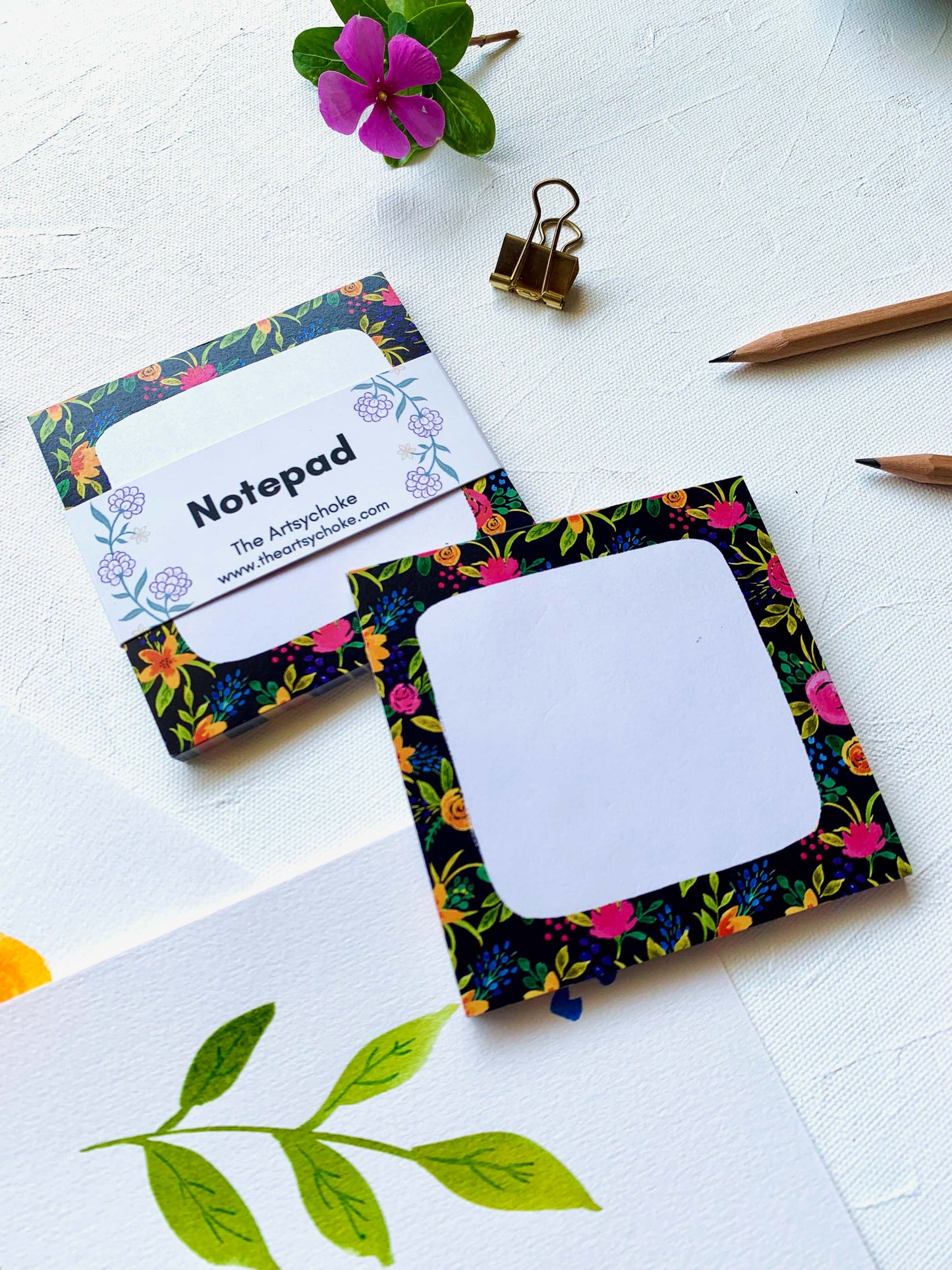 Spring Burst Notepad