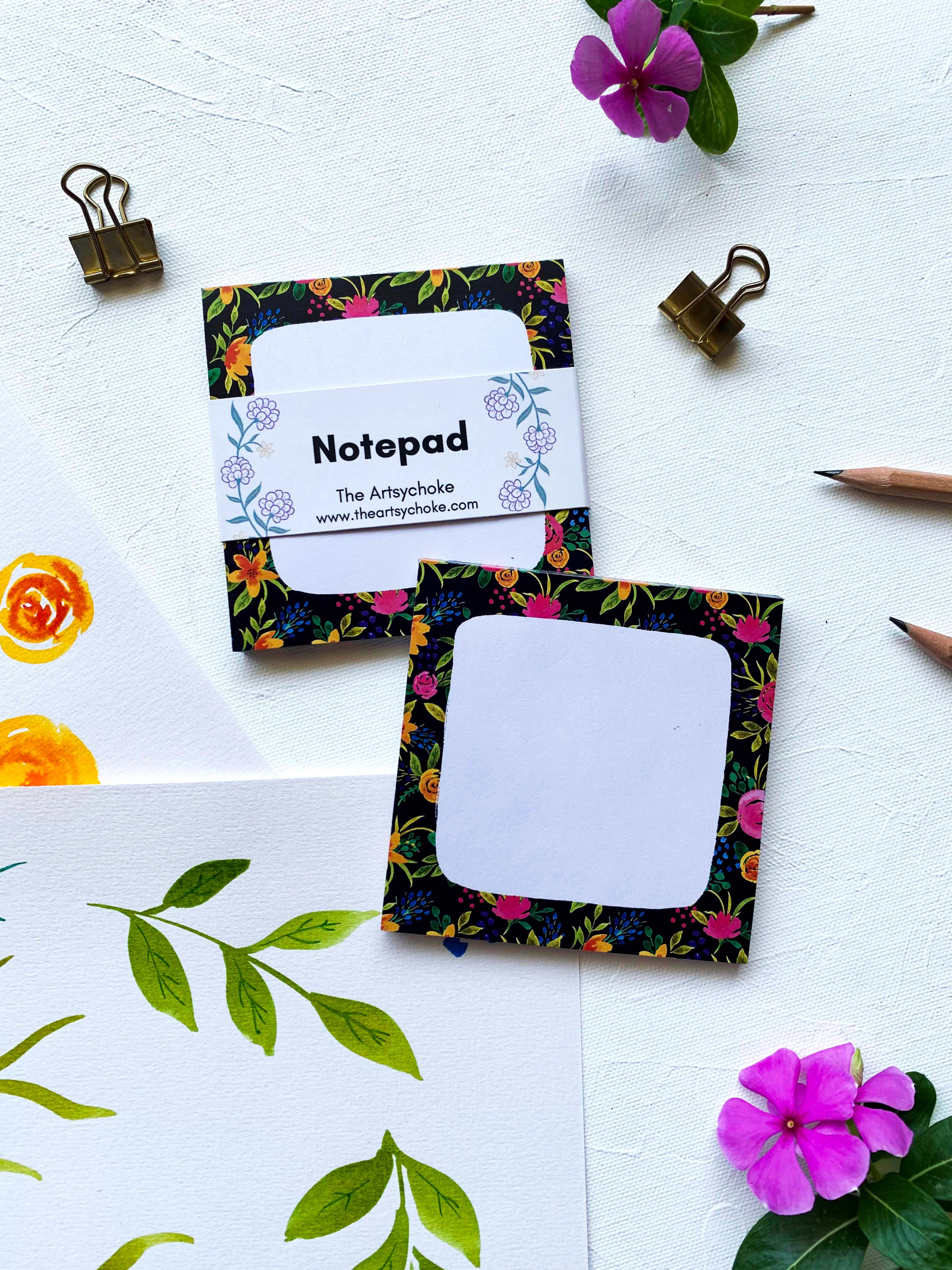 Spring Burst Notepad – The Artsychoke